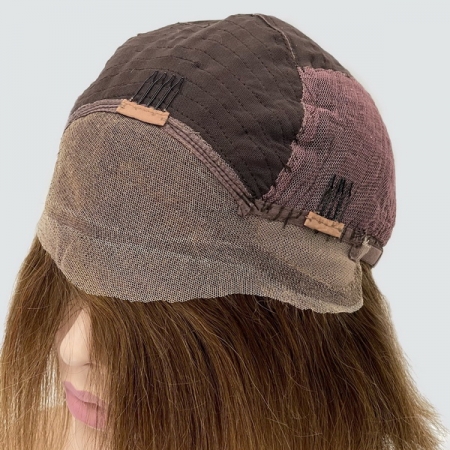 Натуральный парик каре на сетке Bob HH10 Lace цвет 4 светлый каштановый