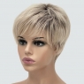 Короткий женский парик из термоволос 769, цвет Y6-BLONDMIX блондин с темной прикорневой