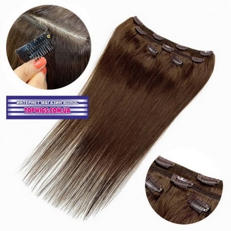 Волосы на заколках Clip 22HH (4 пряди, 57 см)