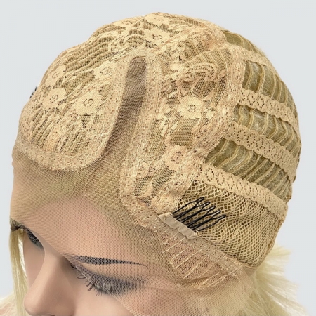 Парик с сеткой Hania Lace Front: цвет 122 блондин с холодным оттенком