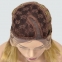 Парик с сеткой Hania Lace Front: цвет 24BYS33 пшеничный блондин с темными с красноватым корнями