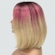 Парик с сеткой Hania Lace Front: цвет 613SPC28-4 блондин с переходом от темных корней к розовому