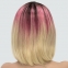Парик с сеткой Hania Lace Front: цвет 613SPC28-4 блондин с переходом от темных корней к розовому