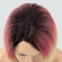 Парик с сеткой Hania Lace Front: цвет 613SPC28-4 блондин с переходом от темных корней к розовому