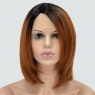 Парик с сеткой Hania Lace Front: цвет 984YS1B каштановый с медным оттенком и темной прикорневой