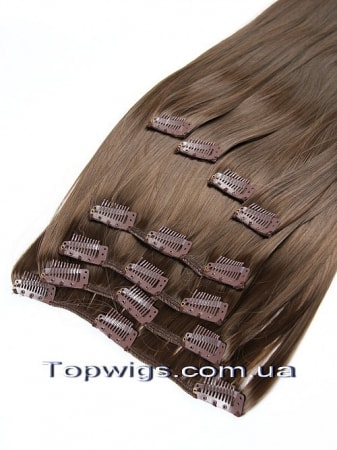 Волосы на заколках Clip1670 (термоволосы 70 см)