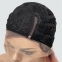 Парик с сеткой Lyryca Lace термоволосы: цвет 613SPC28-4 блондин с переходом от темных корней к розовому