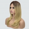 Длинный парик с пробором на сетке Whiskey Lace цвет Y928H светло-пшеничный блондин с темной прикорневой